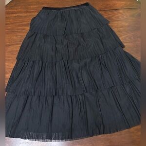 J. Crew Factory Tulle Pleated Skirt